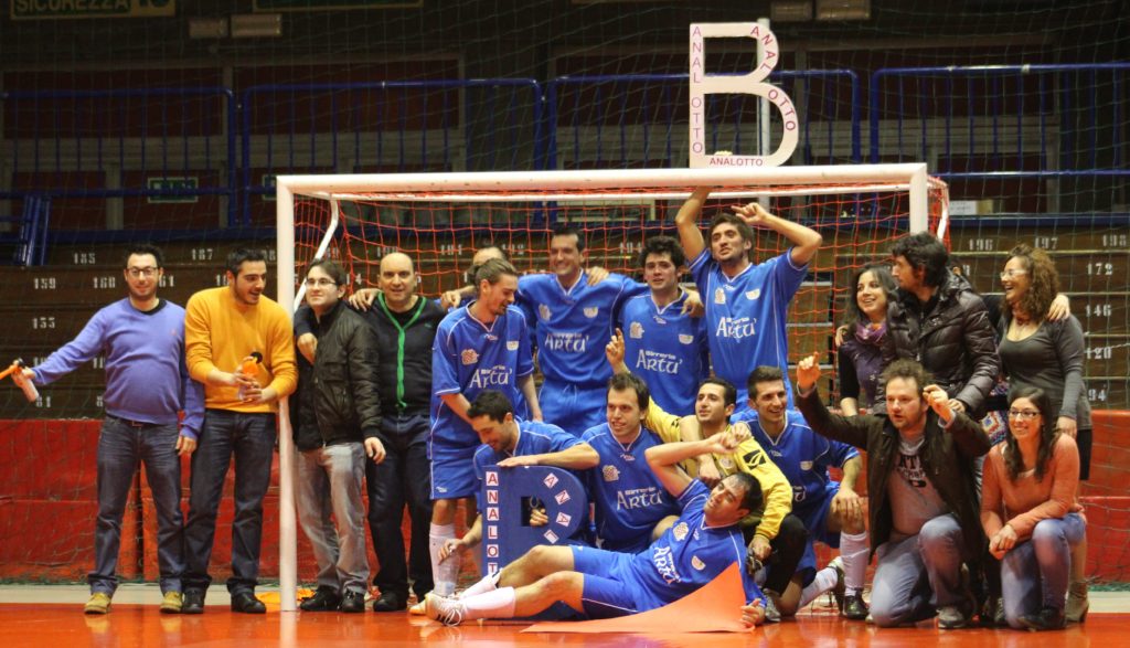 Analotto Real Reggiano primi classificati Serie C CSI Girone F 2011/2012 PROMOZIONE IN SERIE B